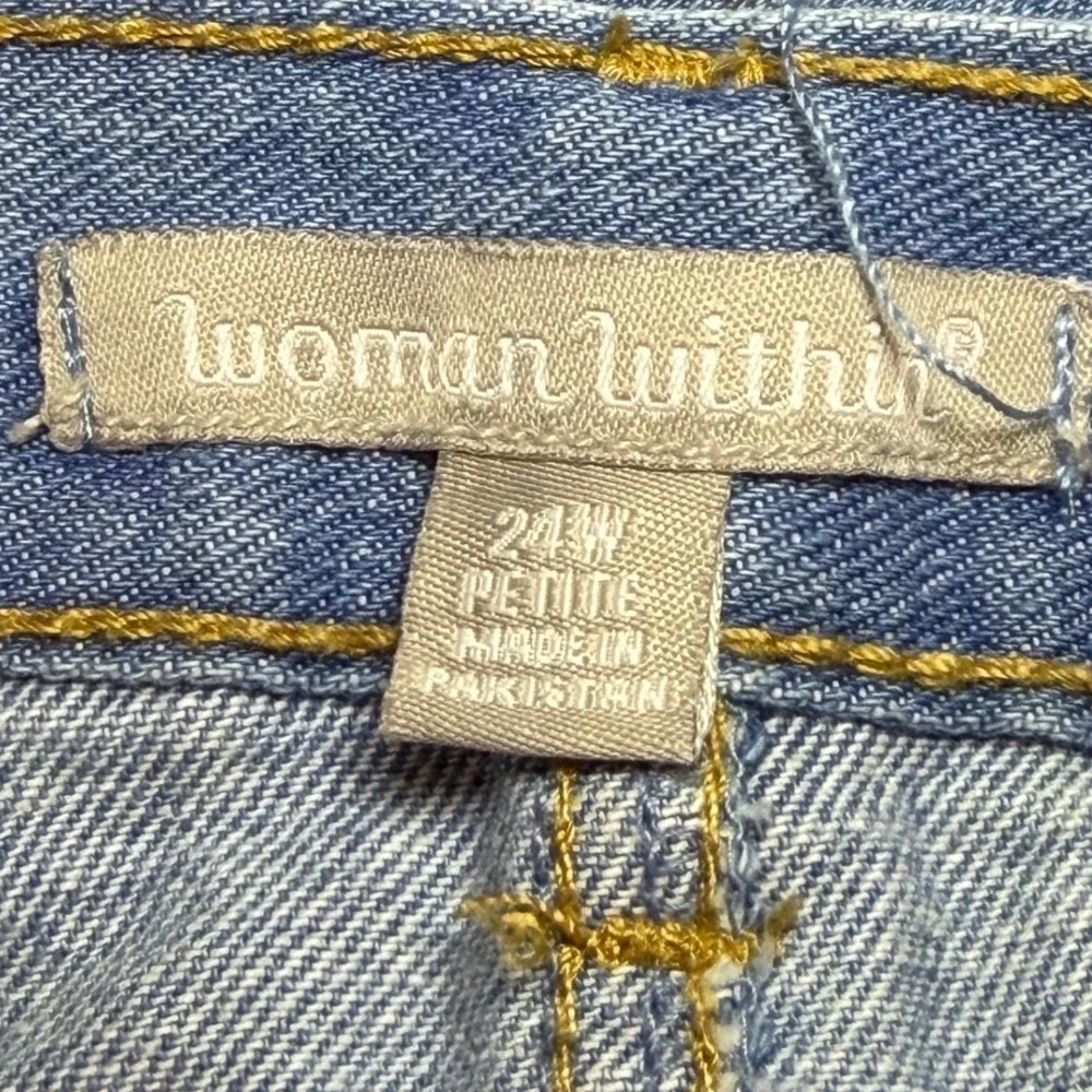 Womens‎ Blue Denim Button Front Midi A-Line Skirt 24W Petite Modest Cottagecore